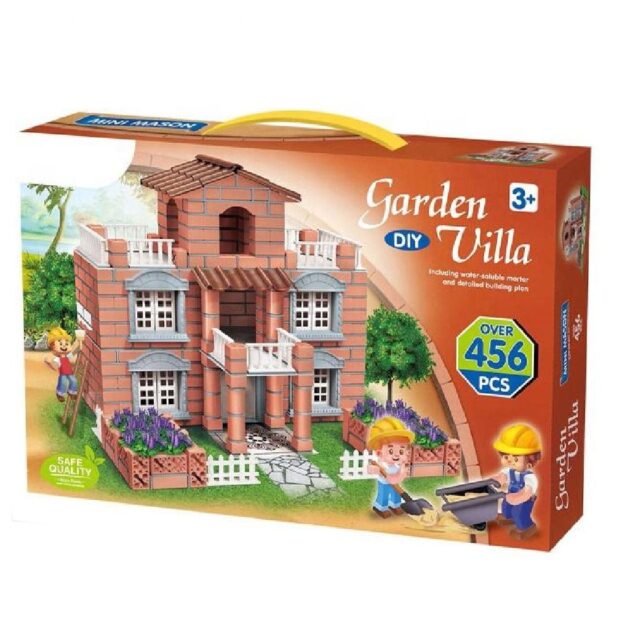 DIY Architecture Garden Villa 456 Pcs