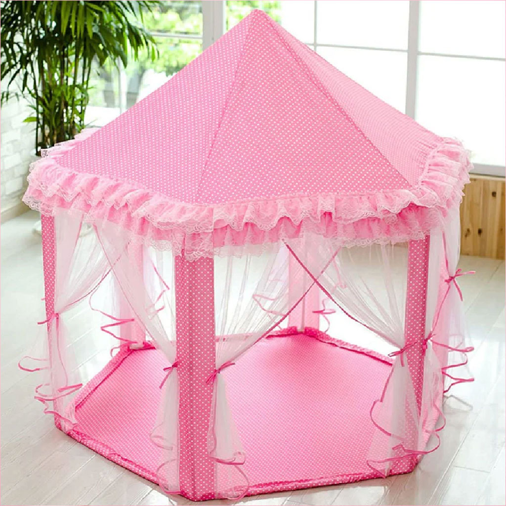 CHILDREN INDOOR AND OUTDOOR FAIRY PRINCESS CASTLE - Image 2