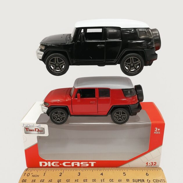 1:32 Scale Pull Back Die Cast Hummer Metal with Light and Music Doors Open