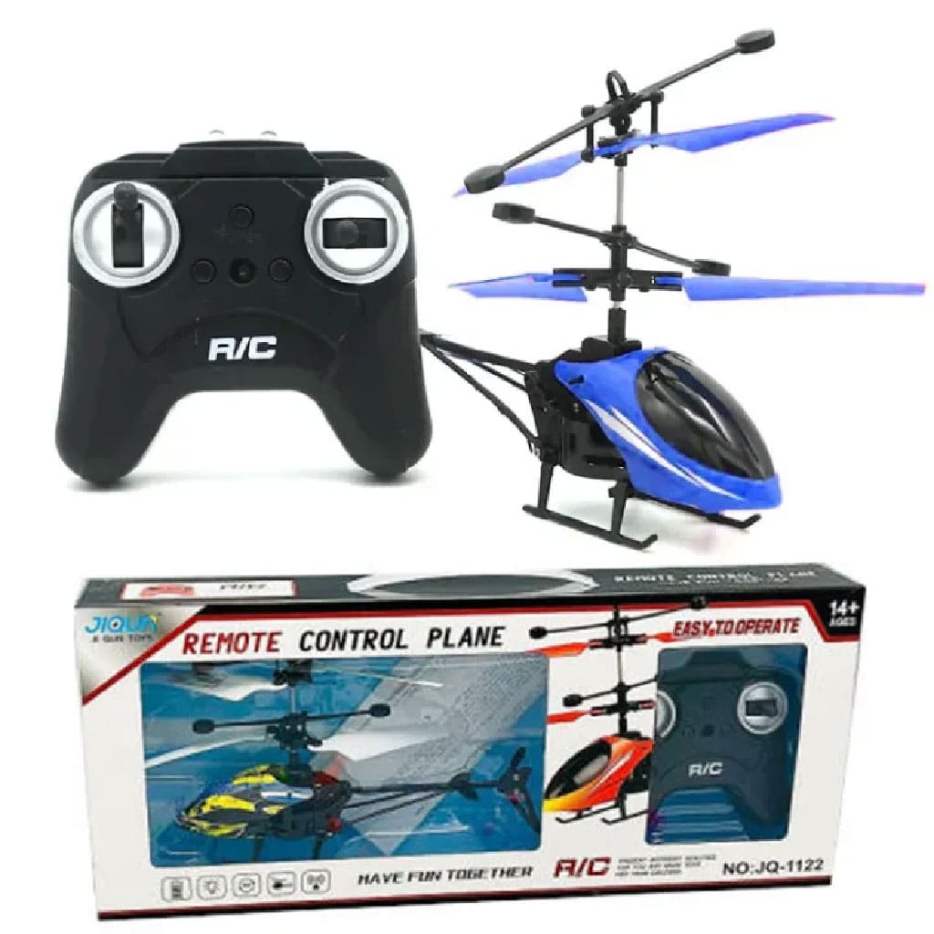 Rc Helicopter JQ-1122 Up - Down / Left - Right - Remote Control Flying Plane 360 Rotatable With Remote - Image 2