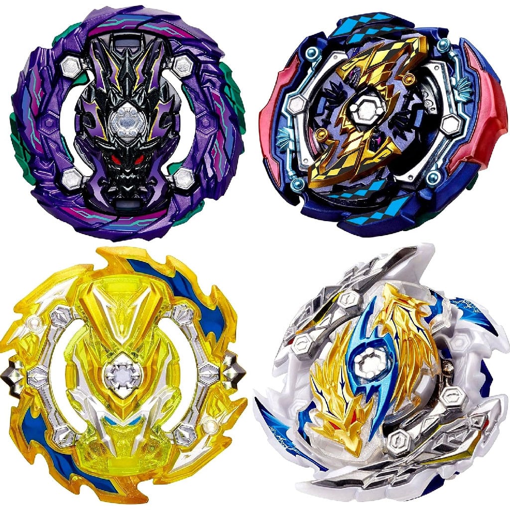 Topgyro 02 Set of 4 Spinning Tops for Burst Evolution Rise GT Arena - Image 2