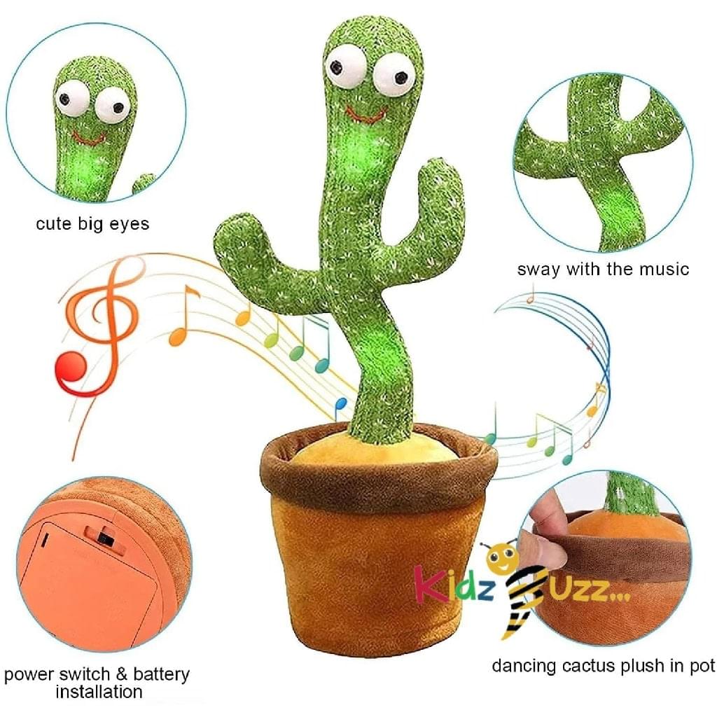 Cute Dancing and Talking Cactus Toy - Image 4