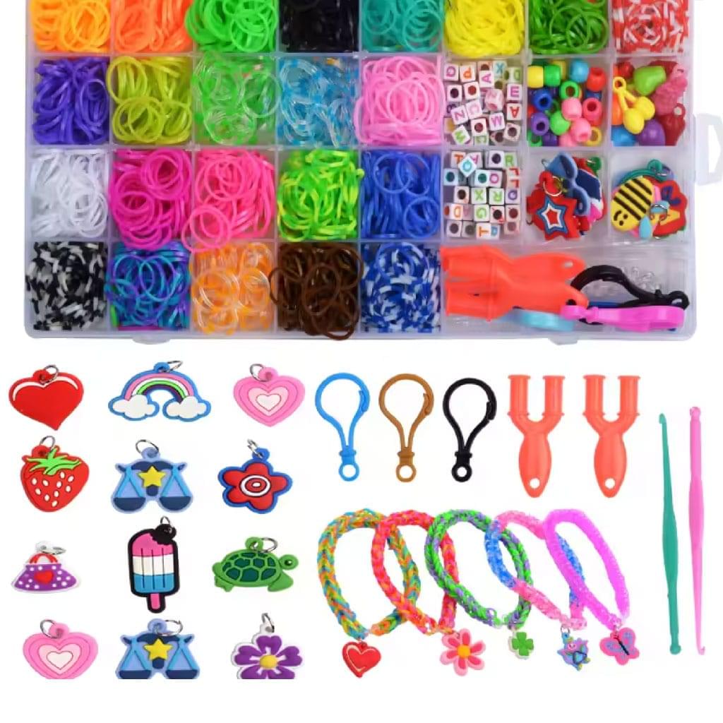 Colorful Rubber Bands DIY Craft Bracelet Kit Great Gift for Kids - Image 4