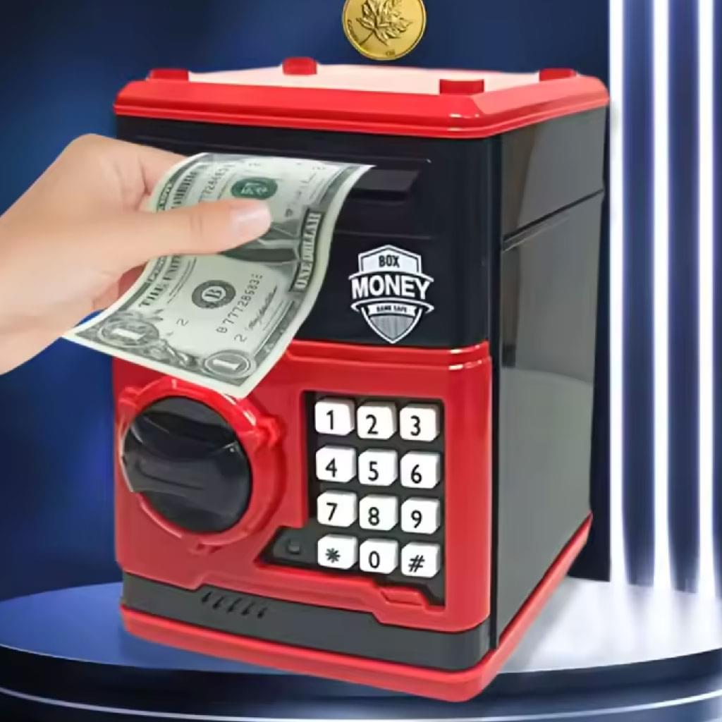 Creative Bank Automatic Mini Safe Coins Cash Saving Money Box - Image 3