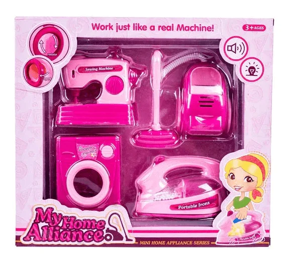 Realistic Household Appliances Toy Set