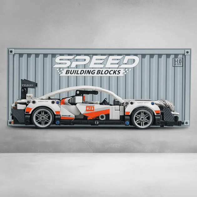 Speed Racing Car Building Block Toy